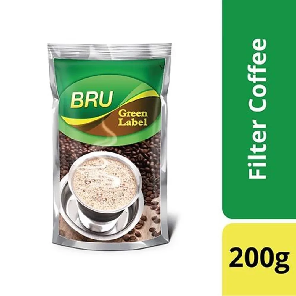 BRU Filter Coffee - Green Label, 200 g-1.webp